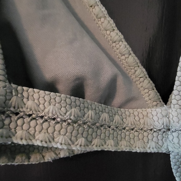 New Without Tags, Swimsuit, Sage Green, Size Small Bottom, Size Medium Top - Picture 6 of 10